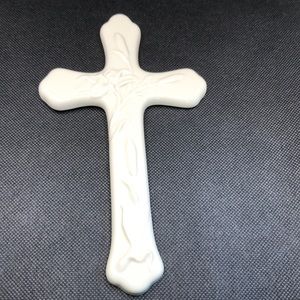 Vintage Lenox China Teasures Lily Porcelain Wall Cross